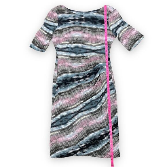 Connected Apparel Multicolor Midi Dress - Picture 11 of 11